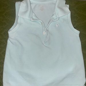 Polo Ralph Lauren Baby Girl Sleeveless Shirt 24 M